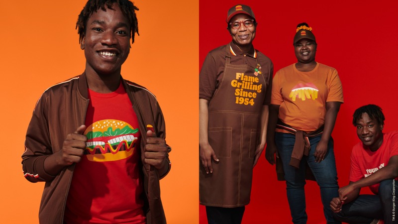 New company clothing for Burger King employees