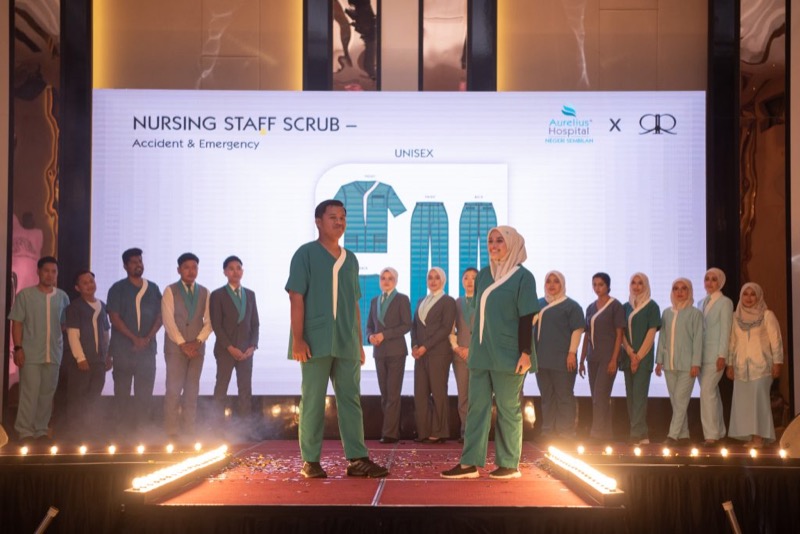 Malaysian Hospital Launches Uniform Collection with Glamorous Designer Duo
