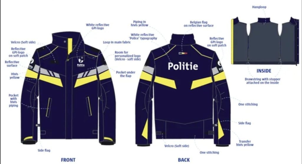 Federal Police Belgium uniform