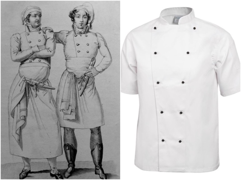 The history of the chef's jacket