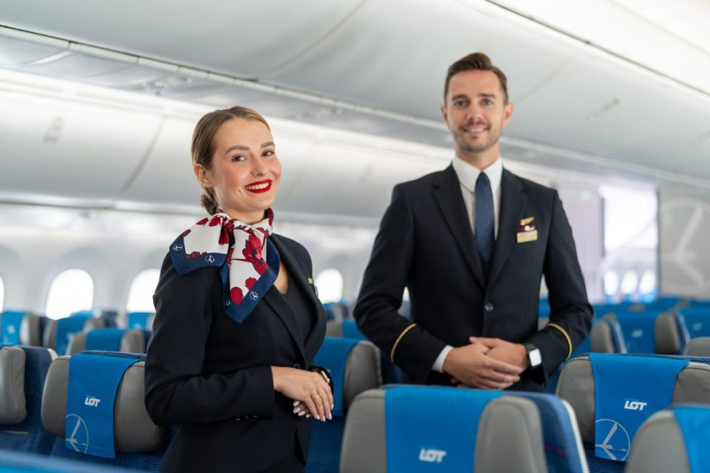 New accessories for LOT Polish Airlines