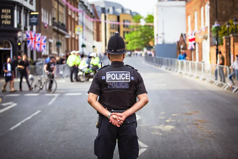 Infections and crushed testicles due to British gender-neutral police trousers